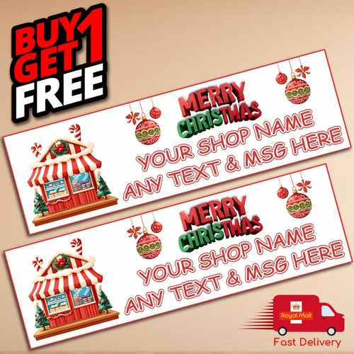 Personalised christmas banner - christmas,