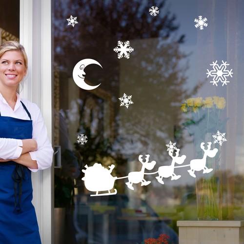 Christmas xmas display shop - christmas,