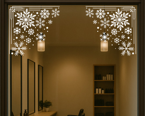 Christmas corner decorations - corner,