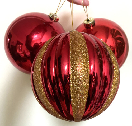 Vintage christmas baubles - vintage,