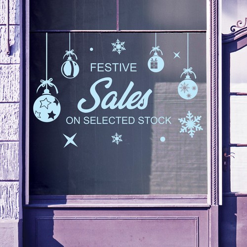 Christmas shop window - christmas,