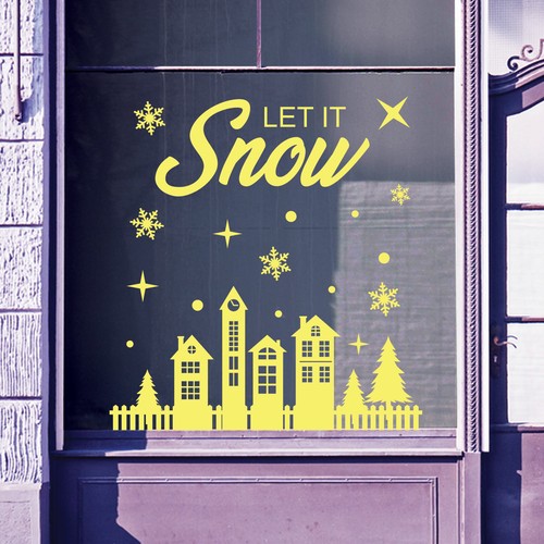 Christmas shop window - christmas,