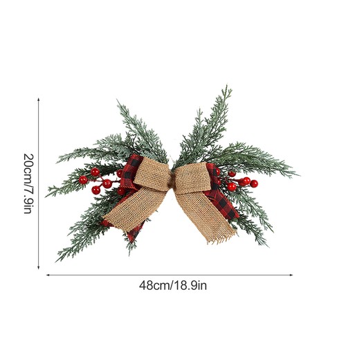 Christmas wreath door - door, garland