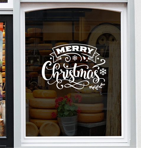 Merry christmas sticker xmas - merry,