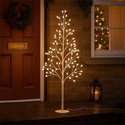 Christmas led tree shop - christmas, window