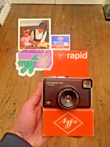 Rare vintage 1960 agfa rapid - 1960's,
