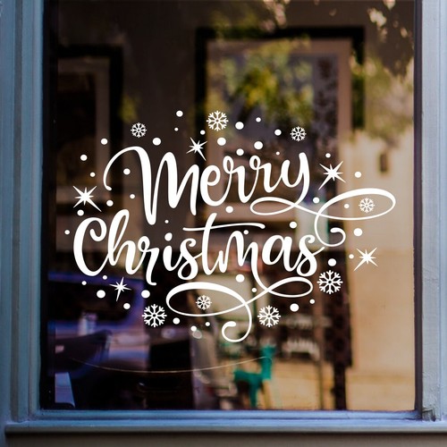 Merry christmas sticker - merry,