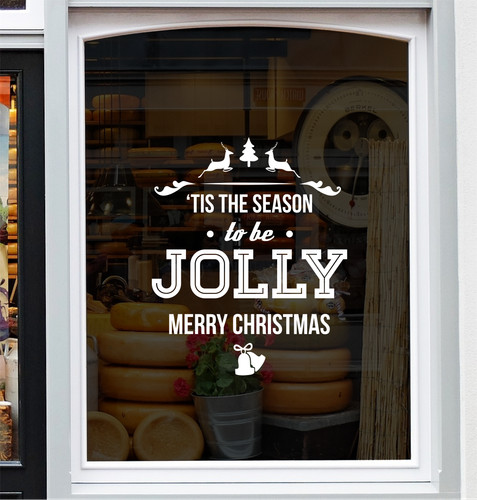 Christmas sticker the season - christmas,