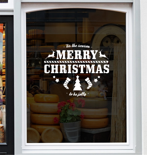 Merry christmas sticker shop - merry,